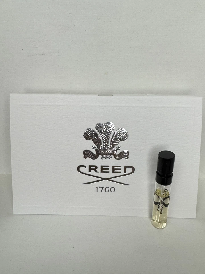 Creed 1760 Viking Cologne Eau De Parfum Carded Spray Sample 0.05 fl oz / 1.5 ml
