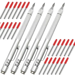 NEPAK 4 Pack Metal Scribe Tool,Tungsten Carbide Scriber Pen with Magnet, for ... - Picture 1 of 7