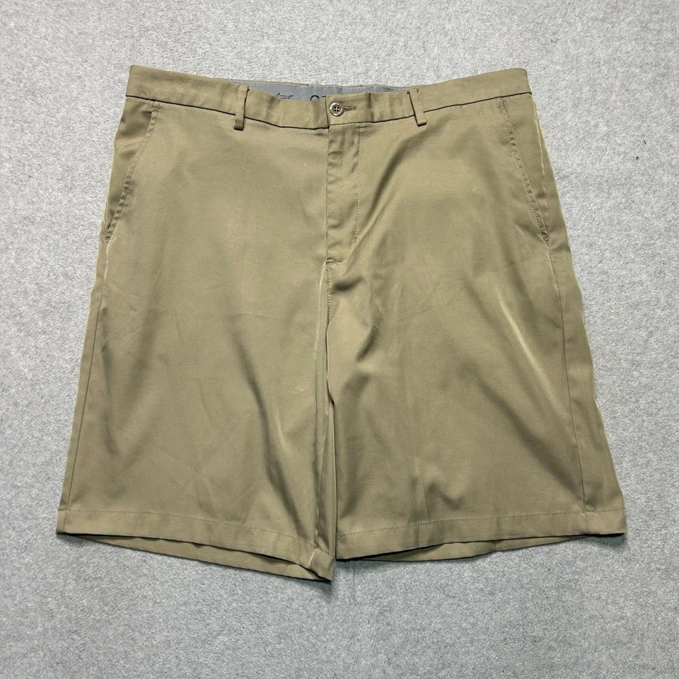 Pantalones Cortos de Golf Greg Norman Tasso Elba Para Hombre 36 Caqui 10" Rendimiento Elastizados Foto 1 de 4