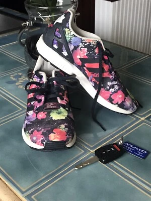 Torsion Adidas ZW Flux Floral Trainers Athletic Shoes Sneakers Size 6 Slight Use - Image 1 of 4
