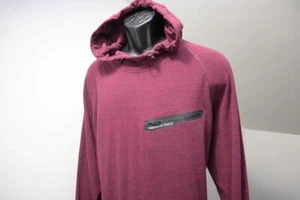 American Eagle Flex Active Hoodie Dark Red Pullover Sweater Mens Size 2XL XXL - Picture 1 of 10