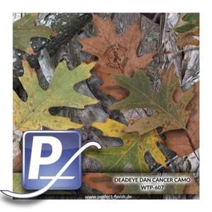 Wassertransferdruck Film Folie deadeye dan cancer camo WTP 607 100 cm 30 µm - Bild 1 von 1