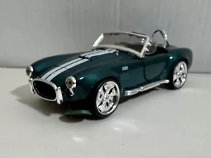 SUNNYSIDE 1965 SHELBY COBRA 427 S/C GREEN 1:24 SPINNING WHEELS 6.5" NEW NO BOX - Picture 1 of 12