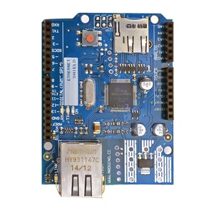 Ethernet Shield WizNet W5100 R3 Network Lan Board UNO Mega 2560 Duem for Arduino - Picture 1 of 3