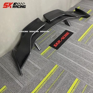 Fits Hyundai Elantra 2016-2020 4DR Sedan Carbon Rear Spoiler Trunk Wing GT Style - Picture 1 of 24