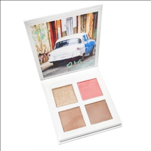 bh Cosmetics Blush Bronzer Face Quad Hot In Havana Travel Series Glow Contour - Picture 1 of 1