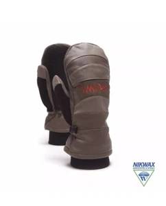 NEU MIT ETIKETT HERREN HOWL SUPPLY JAKE KUZYK LEDERHANDSCHUH SNOWBOARD $ 79 taupe Pro-Modell - Bild 1 von 4