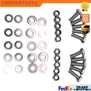 1set Stainless Steel Rear Cross Member Bolt Kit For Land Rover Series 2, 2a & 3 - Picture 1 of 5