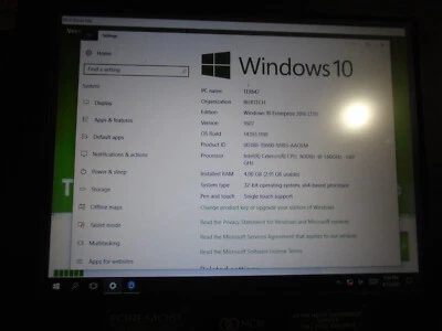 Terminal POS con pantalla táctil NCR 7734-0100-0018 Display Point Venta Win 10 4 GB Foto 1 de 4