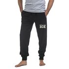 Men's Jogger Fleece Long Pants POLICE ICE embroidered / Add name option