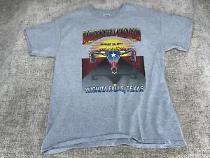 Camiseta Top 2014 Hotter'n Hell Hundred Bike Race Wichita Falls, TX Hombres Mediana - Imagen 1 de 5