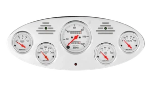 34 Ford Truck Billet Aluminum Dash Insert Gauge Panel Instrument Cluster 1934 - Picture 1 of 4