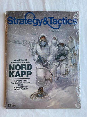 Strategy & Tactics #94: Nordkapp TSR 1983 SEALED NEW - Image 1 of 2