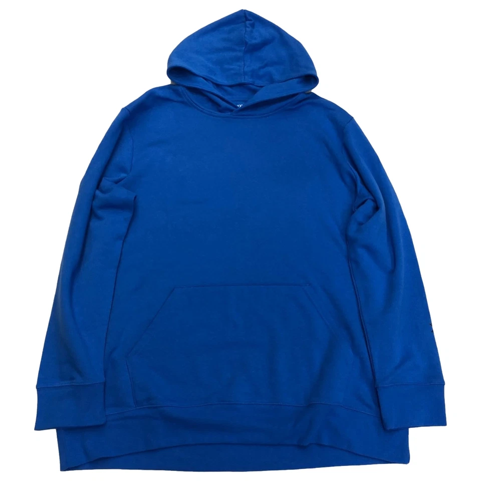 Sudadera con capucha atlética de secado rápido azul fuerte grande y alta Xersion para hombre Foto 1 de 2