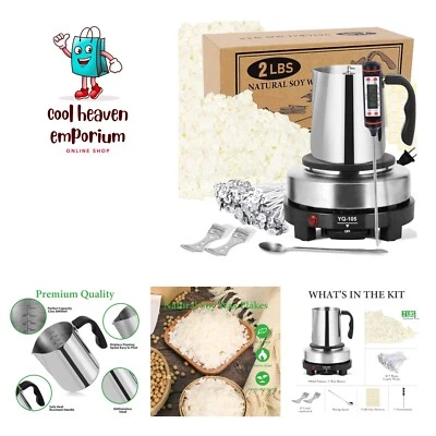 Candle Making Kit with Wax Melter, Candle Wax for Candle Making - DIY Candle ... - Image 1 of 4