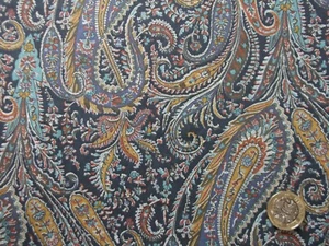 Paisley FELIX and ISABELLE Liberty Tana Lawn cotton  30 x 33 cm - Picture 1 of 4