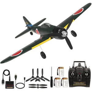 Romote Control Airplane Zero Fighter, 4 Channel RTF RC Plane with 6-Axis Gyro, W - Picture 1 of 6