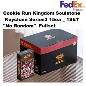 "Cookie Run KINGDOM SOULSTONE KEYCHAN SERIE Vol.3 ""Sin Aleatorio"" 15ea_1JUEGO completo - Imagen 1 de 5