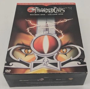 NIB Thundercats: Season One Volume One (DVD, 1985) NEW IN BOX, FACTORY SEALED - Picture 1 of 3