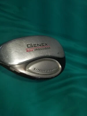 Nickent Genex 3DX 4/23° IronWood Ext Weight 75g Graphite LH Swing R Flex PICS  - Image 1 of 4
