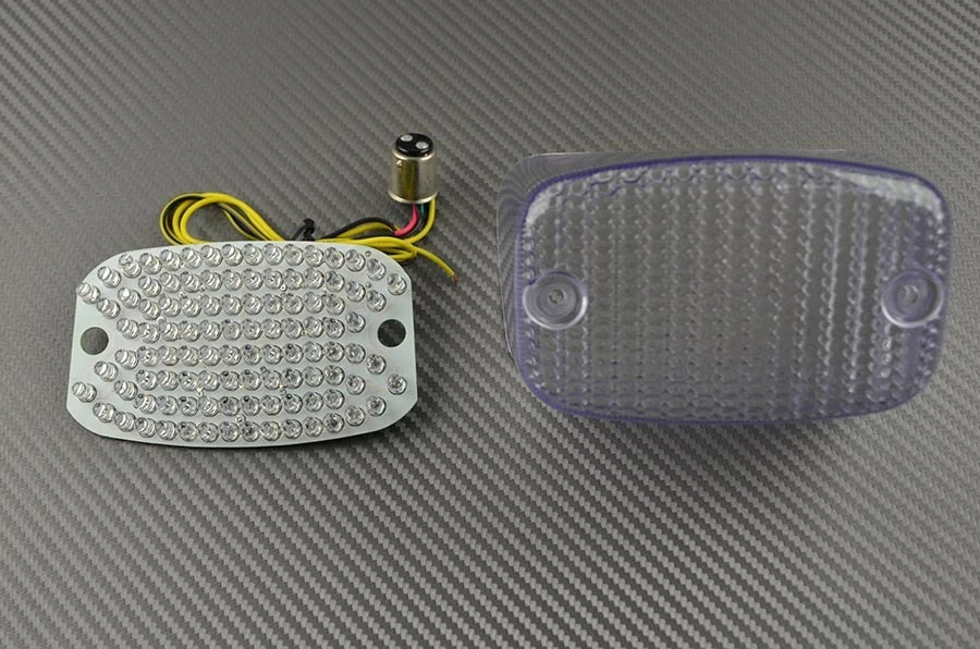 Luz trasera LED claro con señal vuelta integrado Yamaha VMAX 1200 1995 96 97 Foto 1 de 1