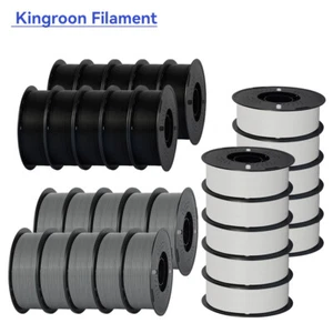 Kingroon 10KG PLA Matt PETG SILK High Speed 3D Drucker Filament 1,75mm 1KG Posten - Bild 1 von 76