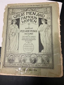 1894 Great Men and Famous Women (Selmar Hess) – Vol. 20 – Vintage Illustrated Hi - Picture 1 of 12