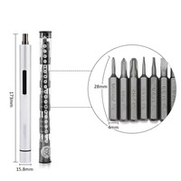 2PCS Electric Screwdriver Bits Cordless Screw Driver Tool Set Home Repair Tools