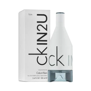 CK In2u for Men by Calvin Klein 3.3 / 3.4 oz EDT Tester for Men New in Box - Picture 1 of 3