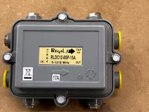Regal RLDC12-8SP-15A 1.2 Ghz 3 8DB Directional Coupler W/Surge Protection - Picture 1 of 5
