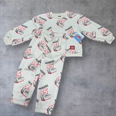 Disney Pixar Cars Niños Talla 5 Lightning McQueen 95 Conjunto de Suéter y Jogger Foto 1 de 4