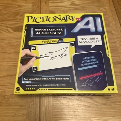 Pictionary Vs AI Game - You Draw And AI Guesses! Ages 8+ - Image 1 of 3