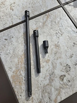 Snap On 3/8" Drive 3 Piece Snap Ring Impact Extension Set - Nice - Image 1 of 4