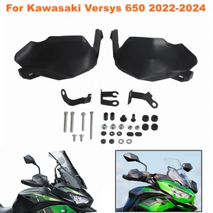 2x Motorcycle Handguards Handlebar Hand Guards For Kawasaki Versys 650 2022-2024 - Picture 1 of 10