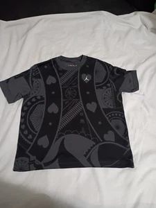 Vintage Nike Air Jordan Jumpman Logo Men's Medium Black T-Shirt - Picture 1 of 8