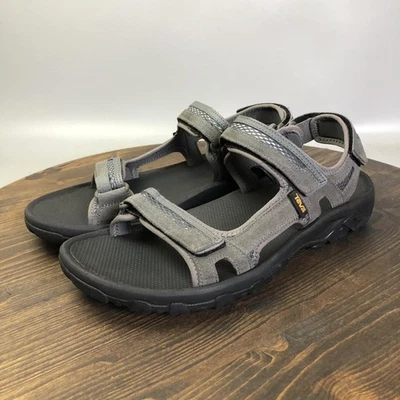 Sandalias Teva Zapatos Para Hombre Talla 14 Gris Deporte Senderismo Correas Ajustables Exterior Foto 1 de 4