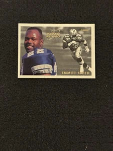 1993 Fleer #19 Emmitt Smith Fleer All-Pro Dallas Cowboys Football Card - Picture 1 of 2