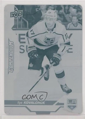 2018-19 Upper Deck Compendium Printing Plate Cyan 1/1 Ilya Kovalchuk #610 ds4 - Image 1 of 3