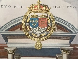 Blaeu - Kupfertitel Atlas Novus - Imagen 1 de 4