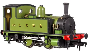 Dapol 4S-018-013, OO Gauge, B4 Class 0-4-0T Tank Loco, No 82 in LSWR dark green - Foto 1 di 3