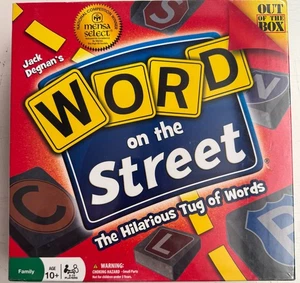 Jack Degnan's Word On The Street Board Game 2013 MENSA SELECT New SEALED - Picture 1 of 2