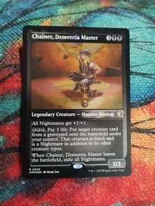 ETCHED FOIL Chainer Dementia Master - CMM - NM - Magic: The Gathering - MTG - Bild 1 von 1