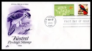 US FDC # 3031 1c Kestrel ArtCraft Serpentine  1999, 9g035 - Picture 1 of 1