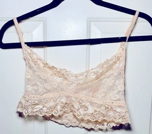 Bralette de encaje beige claro bonito, 34‎ A/B - Imagen 1 de 2