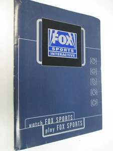 FOX SPORTS Product Brochure Game Catalog Folder Media Kit - Promo E3 1998 - Picture 1 of 3