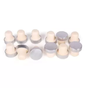12x T-shape Whiskey Bottle Synthetic Cork Seal Plug Stopper 18mm ID Bottle Top - Picture 1 of 4