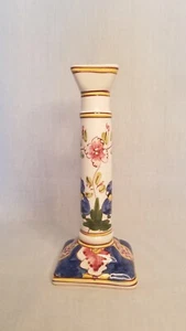 Jay Willfred Andrea by Sadek Square Bottom Candle Holder Portugal Yellow & Blue - Picture 1 of 9