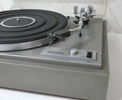 Platine Vintage 70s Pioneer SPL 40 - Ortophon OM 5E - courroie neuve modèle rare - Photo 1/4