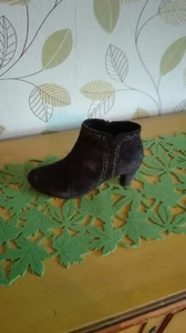 Gabor Stiefelette Wildleder pazifik blau Strass Gr. 5 1/2 38,5 *neuwertig* - Bild 1 von 9
