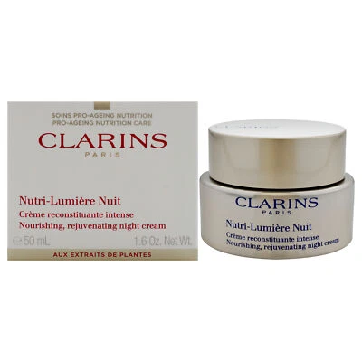 Nutri-Lumiere Night Cream by Clarins for Unisex - 1.6 oz Cream - Image 1 of 4